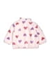 Uniqlo 100% Polyester Hearts Pink Jacket Size 12-18 mo - photo 2