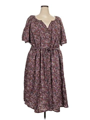 Terra & Sky Casual Dress (view 1)