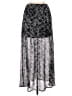 Forever 21 100% Polyester Paisley Silver Casual Skirt Size M - photo 1