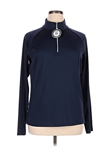 Lady Hagen Long Sleeve Polo (view 1)