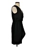 Elle 100% Polyester Solid Black Cocktail Dress Size 4 - photo 4