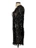 Express 100% Polyester Stars Black Cocktail Dress Size S - photo 5