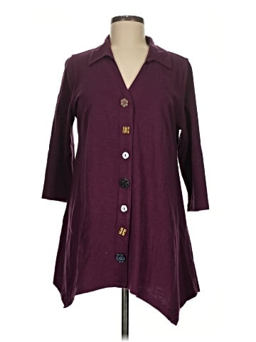 Soft Surroundings 3/4 Sleeve Button-Down Shirt (view 1)