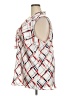 Kasper 100% Polyester Ivory Sleeveless Blouse Size 3X - photo 5