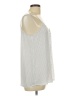Staccato 100% Polyester Silver Sleeveless Blouse Size L - photo 4