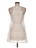 West Loop 100% Polyester Ivory Casual Dress Size M - photo 2
