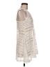 West Loop 100% Polyester Ivory Casual Dress Size M - photo 4