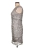 Sue Wong Silver Cocktail Dress Size 10 - photo 5