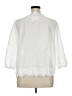 Talbots 100% Cotton White Ivory 3/4 Sleeve Blouse Size 1X - photo 2