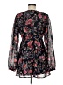 Mi ami 100% Polyester Floral Black Cocktail Dress Size M - photo 2