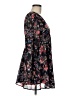 Mi ami 100% Polyester Floral Black Cocktail Dress Size M - photo 4