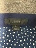 J.Crew 100% Polyester Polka Dots Blue Casual Skirt Size L - photo 4