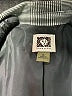Anne Klein 100% Polyester Houndstooth Gray Blazer Size XL - photo 3