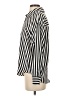 Olive and Oak 100% Polyester Stripes Ivory Long Sleeve Blouse Size XS - photo 5