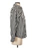 Olive and Oak 100% Polyester Stripes Ivory Long Sleeve Blouse Size XS - photo 4
