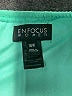 En Focus 100% Polyester Teal Cocktail Dress Size 16 - photo 4