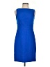 Ann Taylor LOFT Solid Blue Cocktail Dress Size 0 - photo 1