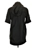 Ali Ro 100% Polyester Black Raincoat Size 2 - photo 2