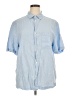 H&M Blue Short Sleeve Button-Down Shirt Size XL - photo 1