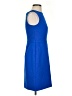 Ann Taylor LOFT Solid Blue Cocktail Dress Size 0 - photo 4