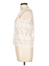 JOA Ivory Sleeveless Blouse Size L - photo 5