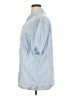H&M Blue Short Sleeve Button-Down Shirt Size XL - photo 5