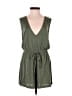 Silence and Noise Solid Green Romper Size S - photo 1
