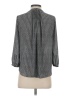NYDJ 100% Polyester Gray 3/4 Sleeve Blouse Size XXS - photo 2