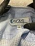 Las Olas Print Blue Long Sleeve Blouse Size M - photo 7