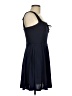 Mi ami Solid Blue Casual Dress Size M - photo 4