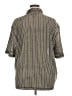 Original Use Houndstooth Black 3/4 Sleeve Button-Down Shirt Size XL - photo 2