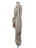 Alexis Metallic Gray Casual Dress Size S - photo 5