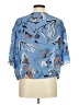 Alysi Blue 3/4 Sleeve Blouse Size 6 - photo 2