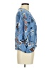 Alysi Blue 3/4 Sleeve Blouse Size 6 - photo 4