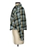 True Craft Plaid Green Long Sleeve Blouse Size S - photo 5