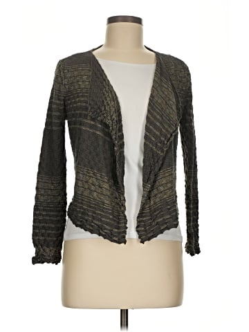 Nic + Zoe Long Sleeve Silk Top (view 1)