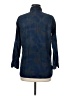 Current/Elliott 100% Cotton Plaid Blue 3/4 Sleeve Button-Down Shirt Size Med (2) - photo 2