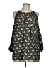 Max Studio 100% Polyester Black Sleeveless Blouse Size L - photo 1