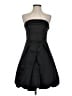Express Design Studio 100% Polyester Solid Black Cocktail Dress Size 4 - photo 1