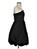 Express Design Studio 100% Polyester Solid Black Cocktail Dress Size 4 - photo 4
