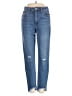 Just Black Hearts Blue Jeans Size 25 waist - photo 1