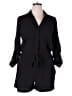 Banana Republic Solid Black Romper Size 14 - photo 1