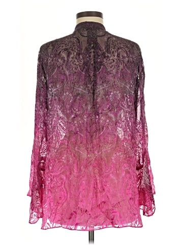 Elie Tahari Long Sleeve Blouse (view 2)