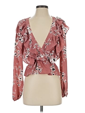 WAYF Long Sleeve Blouse (view 1)