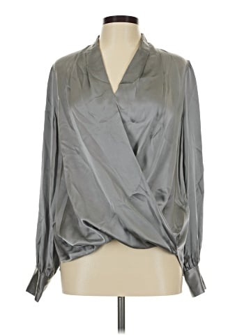 Elie Tahari Long Sleeve Blouse (view 1)