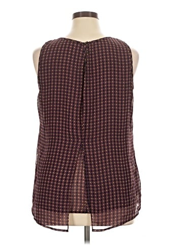 Roz & Ali Sleeveless Blouse (view 2)
