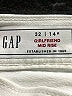 Gap Ivory Jeans Size 14R - photo 4