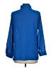 Zara Basic Blue Long Sleeve Blouse Size L - photo 2