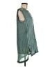 Soft Surroundings Teal Sleeveless Silk Top Size M - photo 4