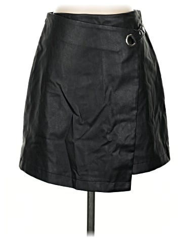 Mi ami Faux Leather Skirt (view 1)